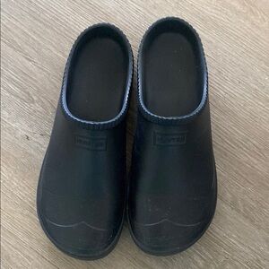Waterproof Black Slip-On